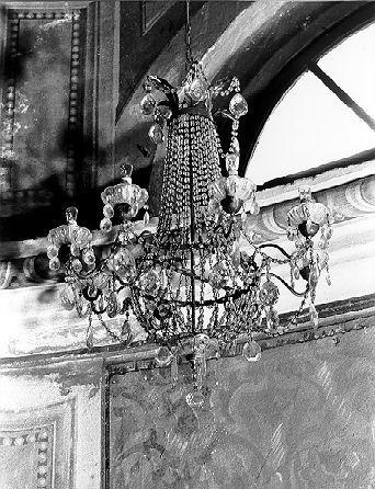 lampadario, serie - bottega italiana (fine/inizio secc. XIX/ XX)