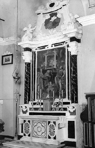 altare - bottega italiana (sec. XVIII)