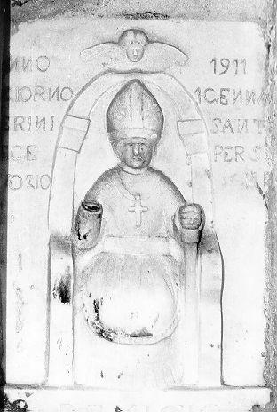 SAN REMIGIO (rilievo) - bottega italiana (sec. XX)