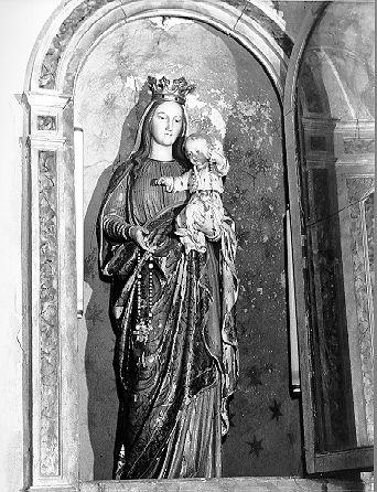 MADONNA CON BAMBINO (statua) - bottega italiana (inizio sec. XX)