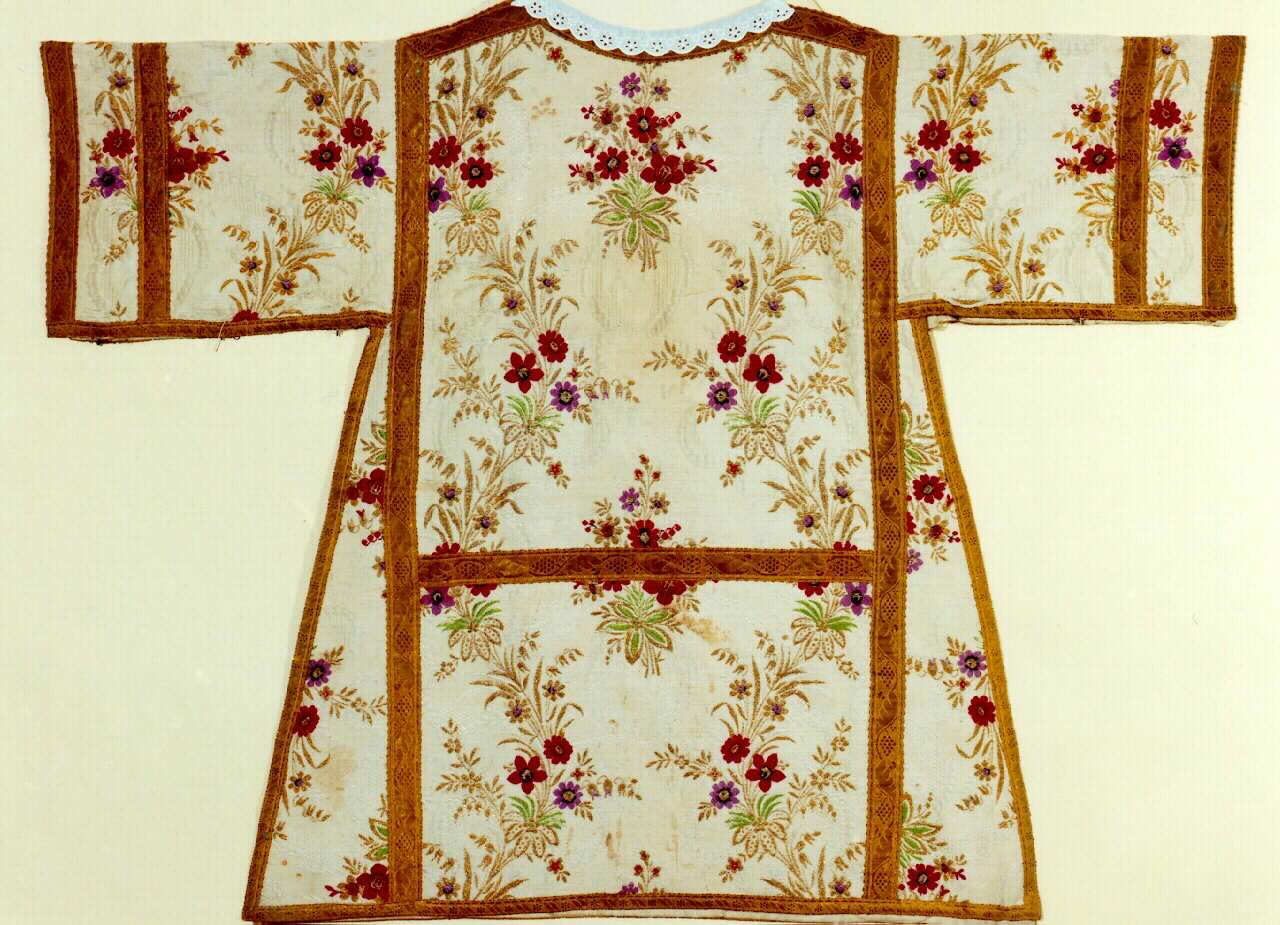 dalmatica, serie - manifattura siciliana (primo quarto sec. XX)