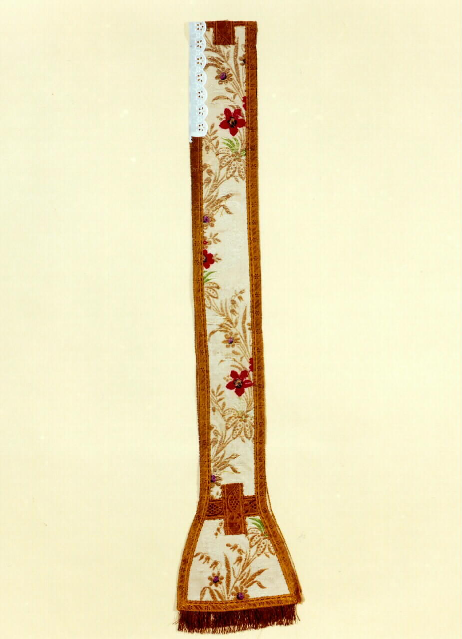 stola, serie - manifattura siciliana (primo quarto sec. XX)