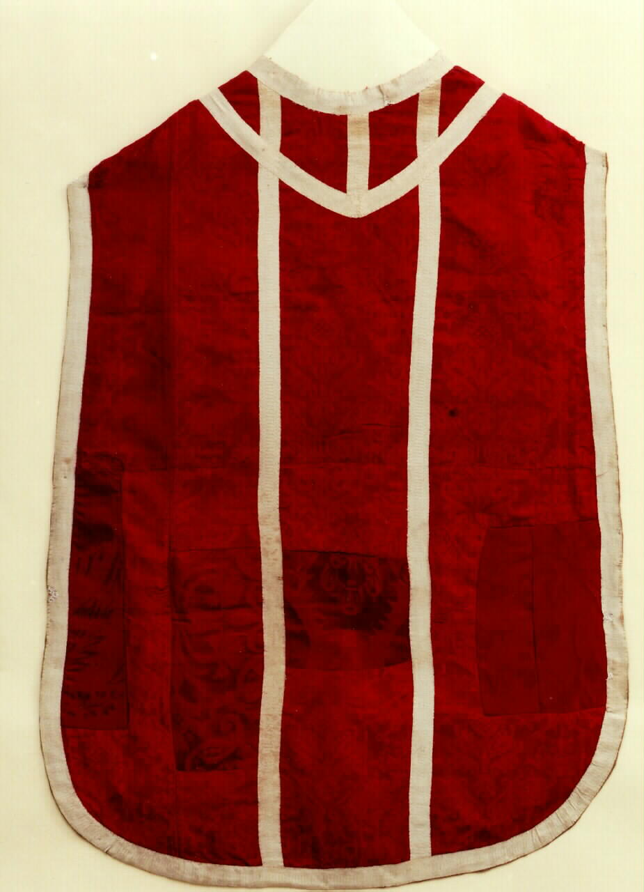 pianeta - manifattura siciliana (Seconda metà sec. XIX)