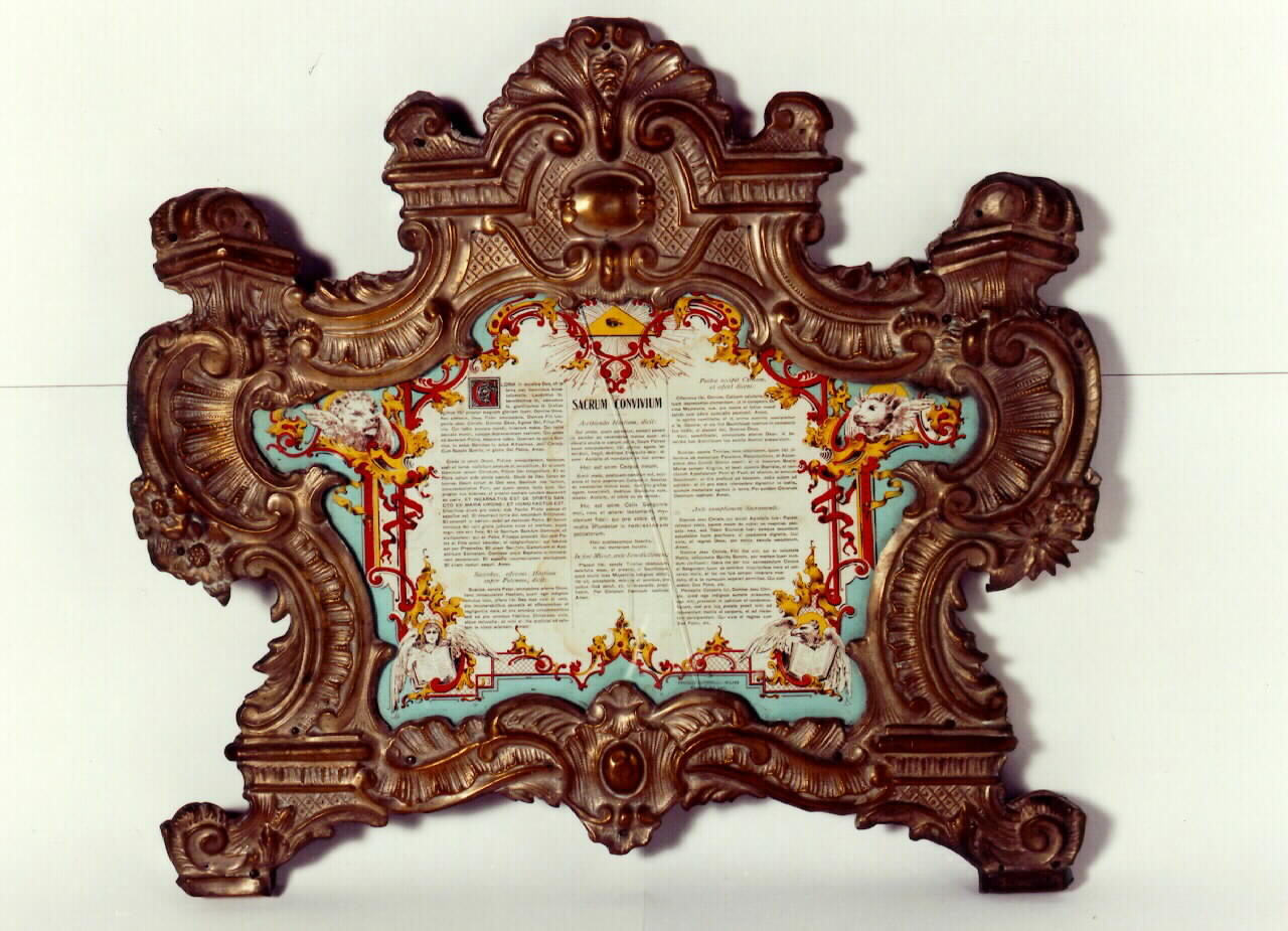 cartagloria - bottega siciliana (Prima metà sec. XIX)