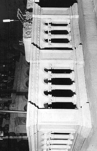 balaustrata - bottega italiana (sec. XX)