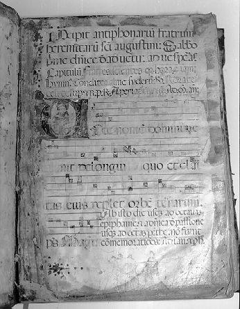 antifonario - ambito fiorentino (fine/inizio secc. XIV/ XV)