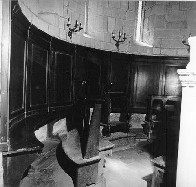 stalli del coro - bottega italiana (secc. XIX/ XX)