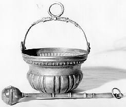 servizio per aspersione - bottega italiana (secc. XIX/ XX)