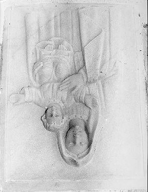 MADONNA CON BAMBINO (rilievo) - bottega italiana (sec. XX)