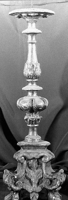 candelabro - bottega toscana (prima metà sec. XVIII)