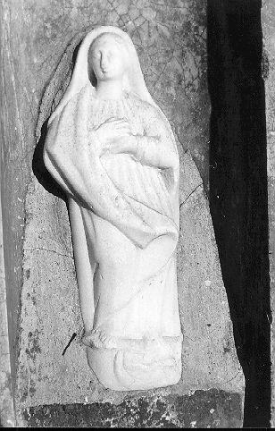 MADONNA IMMACOLATA (statuetta) - bottega italiana (secc. XVIII/ XIX)