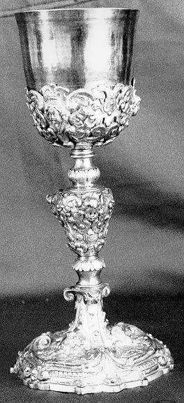 calice - bottega toscana (prima metà sec. XVIII)