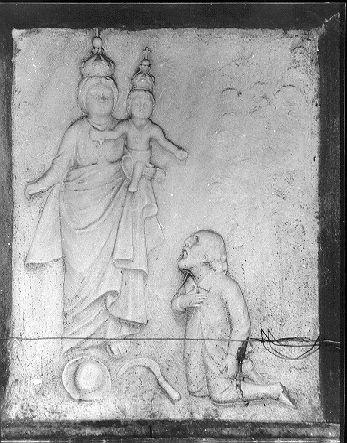 Madonna della Guardia (rilievo) - bottega italiana (sec. XX)