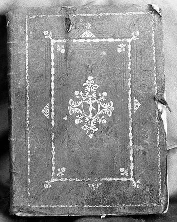 coperta di libro liturgico - produzione veneziana (sec. XVIII)