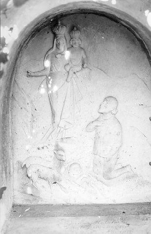 Madonna della Guardia (rilievo) - bottega italiana (sec. XX)