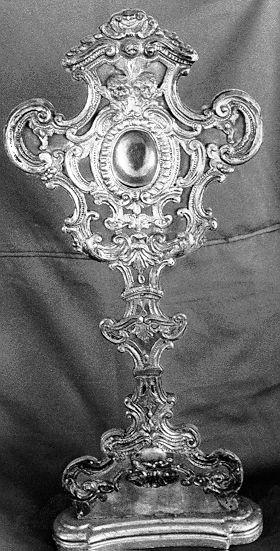 reliquiario - bottega toscana (metà sec. XVIII)