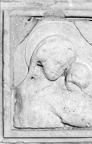 MADONNA DEL BUON CONSIGLIO (rilievo) - bottega italiana (seconda metà sec. XVIII)