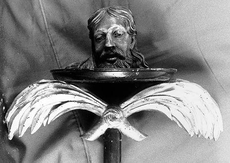 emblema di confraternita - bottega toscana (seconda metà sec. XIX)