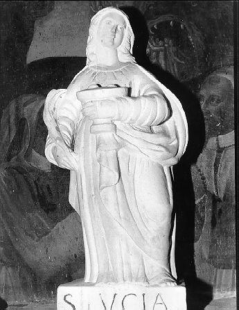 SANTA LUCIA (statuetta) - bottega italiana (sec. XVII)