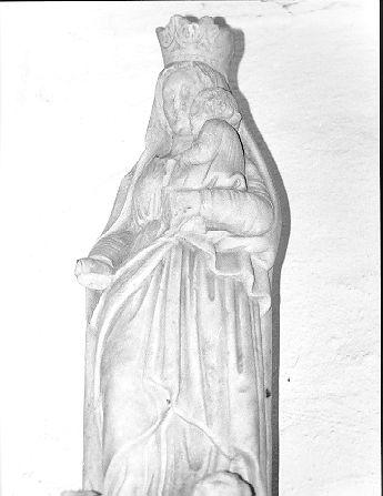 Madonna con Bambino (statuetta) - bottega italiana (sec. XIX)