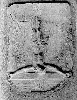 CRISTO CROCIFISSO (rilievo) - bottega italiana (sec. XVIII)