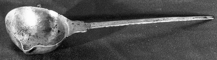 cucchiaio eucaristico - bottega toscana (sec. XVII)