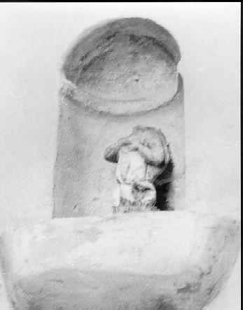 SANTO (statuetta, frammento) - bottega italiana (sec. XVIII)