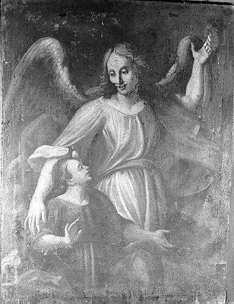 TOBIA E SAN RAFFAELE ARCANGELO (dipinto) - ambito toscano (sec. XVIII)