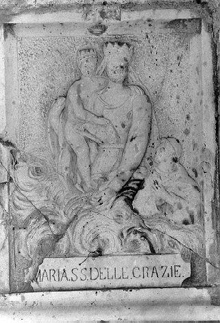 MADONNA CON BAMBINO (rilievo) - bottega apuana (sec. XIX)