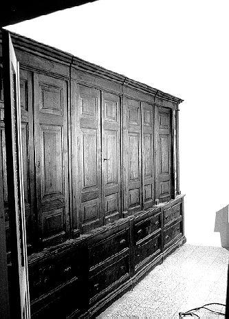 armadio da sacrestia - bottega toscana (seconda metà sec. XIX)