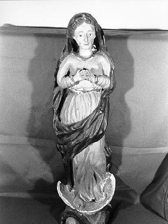 MADONNA IMMACOLATA (statua) - bottega toscana (seconda metà sec. XIX)