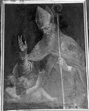 SAN NICOLA DI BARI (dipinto) - ambito toscano (sec. XVIII)
