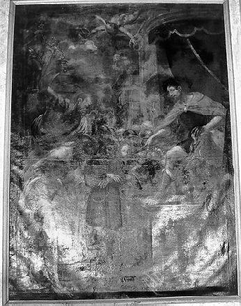 CRISTO DAVANTI A PILATO (dipinto) - ambito toscano (sec. XVIII)