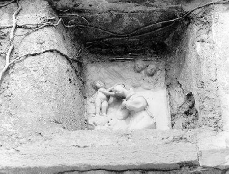 Sant'Antonio da Padova con il bambino (rilievo) - bottega italiana (sec. XVIII)