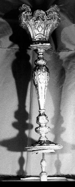 candelabro, serie - bottega toscana (prima metà sec. XIX)