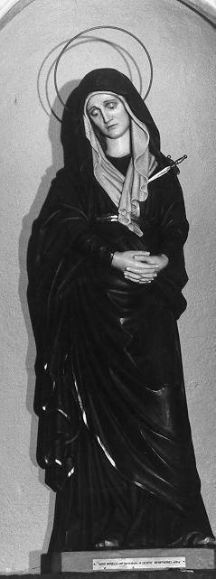 MADONNA ADDOLORATA (statua) - bottega toscana (sec. XX)