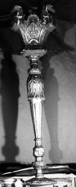 candelabro, serie - bottega toscana (prima metà sec. XIX)