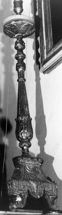 candelabro, serie - bottega toscana (prima metà sec. XIX)