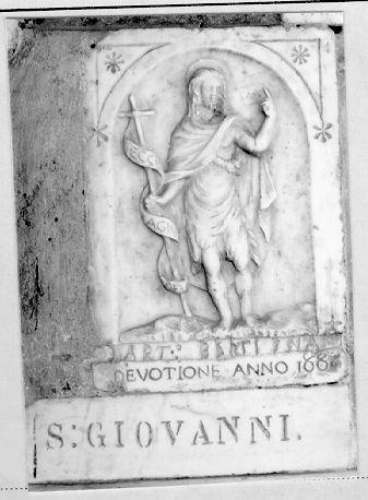SAN GIOVANNI BATTISTA (rilievo) - bottega italiana (sec. XIX)