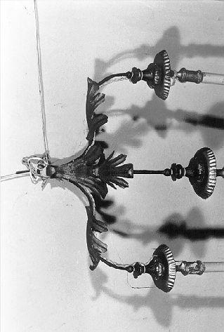 lampada - a muro, serie - bottega toscana (sec. XIX)