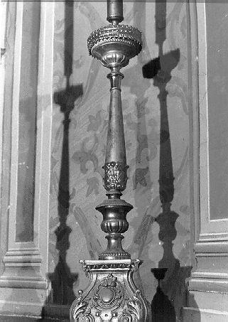 candeliere, serie - bottega italiana (fine/inizio secc. XIX/ XX)