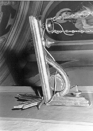 candeliere da parete - bottega italiana (fine/inizio secc. XIX/ XX)