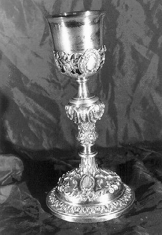 calice - bottega italiana (fine/inizio secc. XIX/ XX)