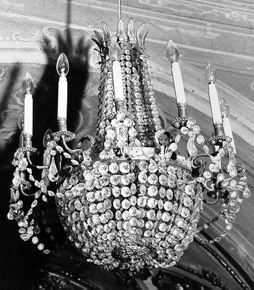 lampadario, serie - bottega italiana (fine/inizio secc. XIX/ XX)