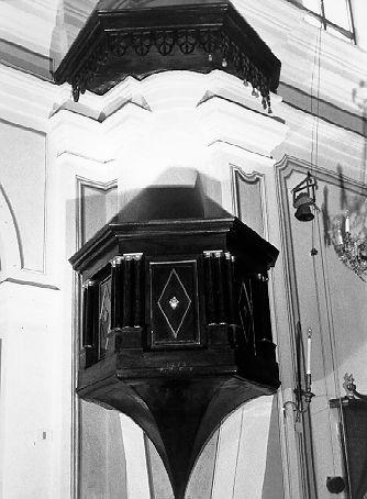 pulpito - bottega italiana (sec. XIX)