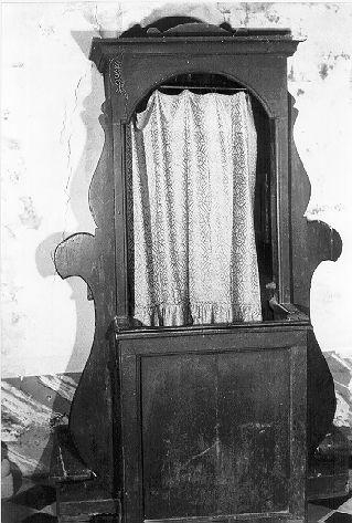 confessionale - bottega toscana (sec. XIX)