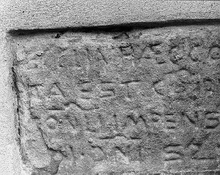 lapide - bottega toscana (sec. XVII)