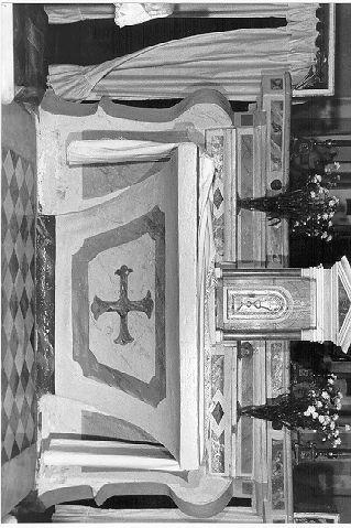 altare maggiore - bottega toscana (sec. XIX)