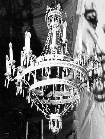 lampadario, serie - bottega italiana (fine/inizio secc. XIX/ XX)