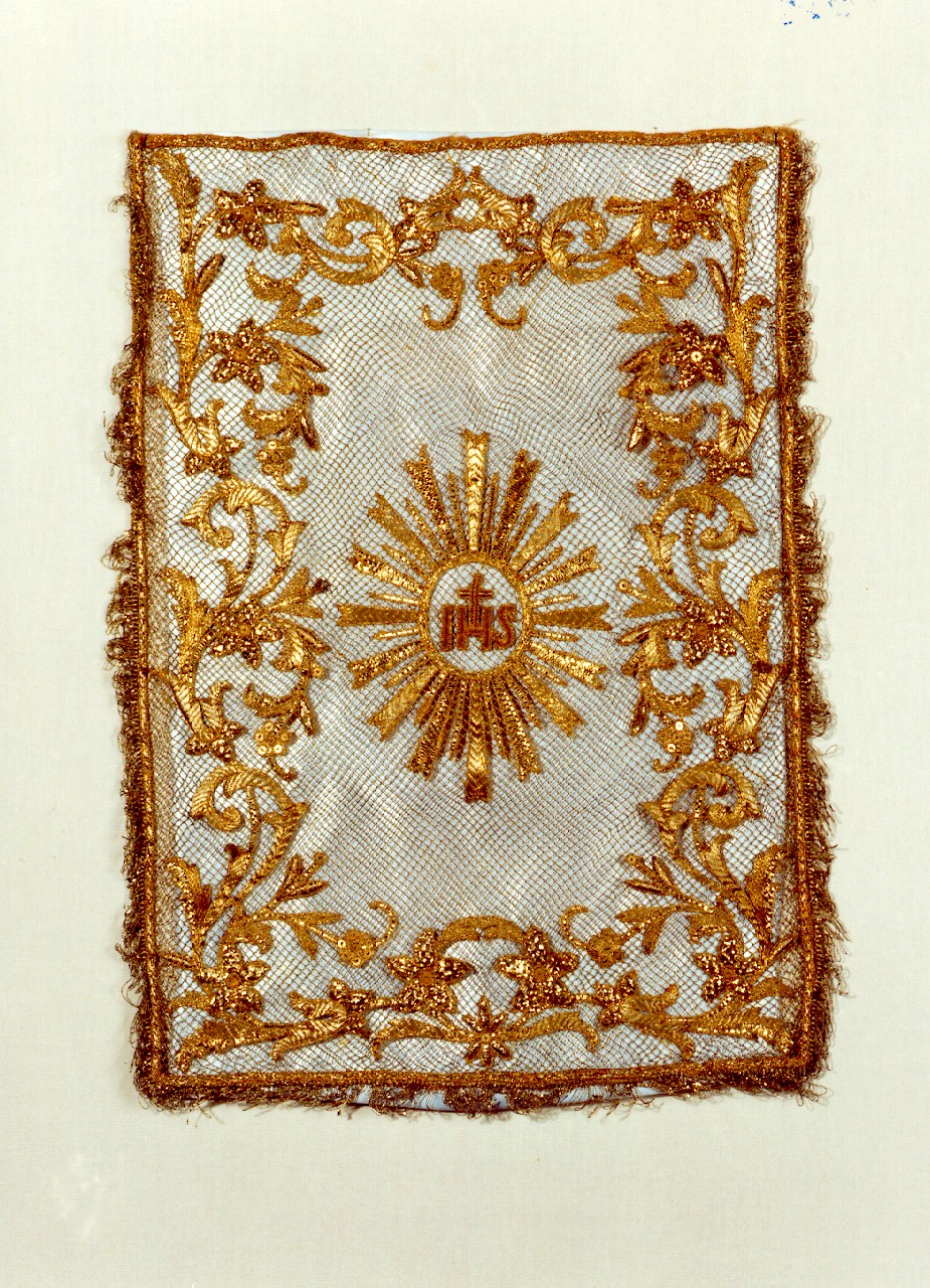 velo di calice - manifattura siciliana (Prima metà sec. XIX)